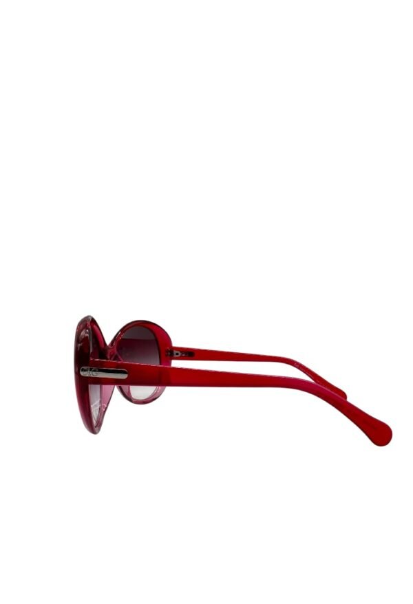 DOLCE & GABBANA - HAVANA OVAL SUNGLASSES - Image 13